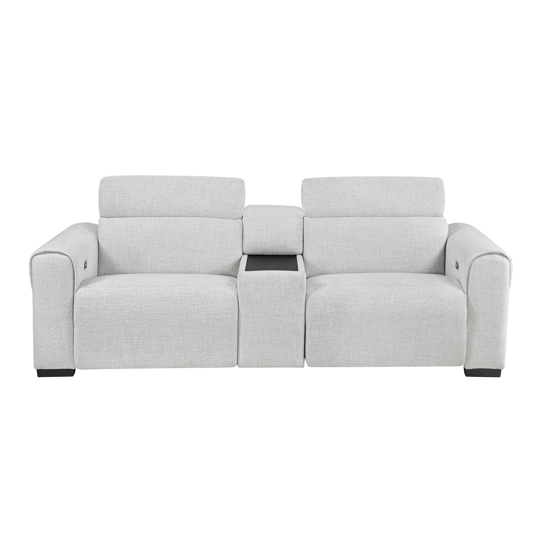McPherson Cloud Power Double Reclining Loveseat with Center Console - Ornate Home