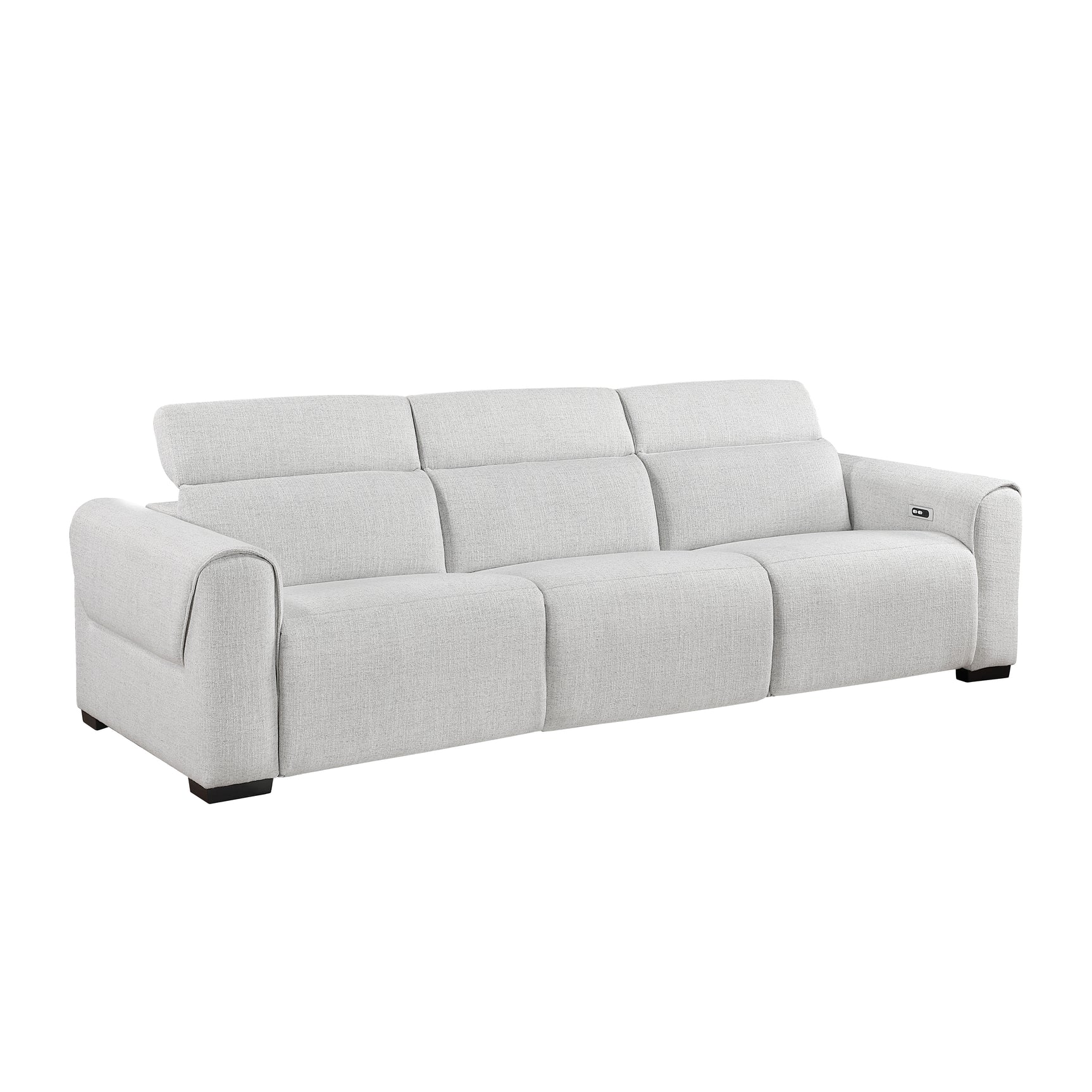 McPherson Cloud Power Double Reclining Sofa with Power Headrests - Ornate Home