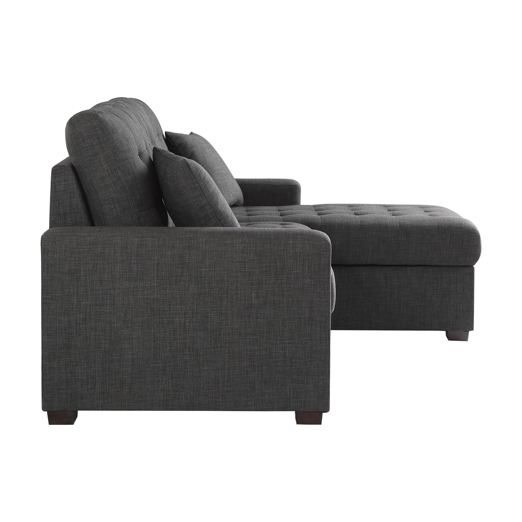 Mccafferty Dark Gray 2-Piece Sectional with Right Chaise - Ornate Home