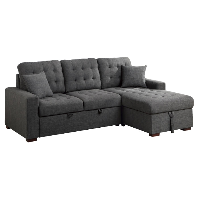 Mccafferty Dark Gray 2-Piece Sectional with Right Chaise - Ornate Home