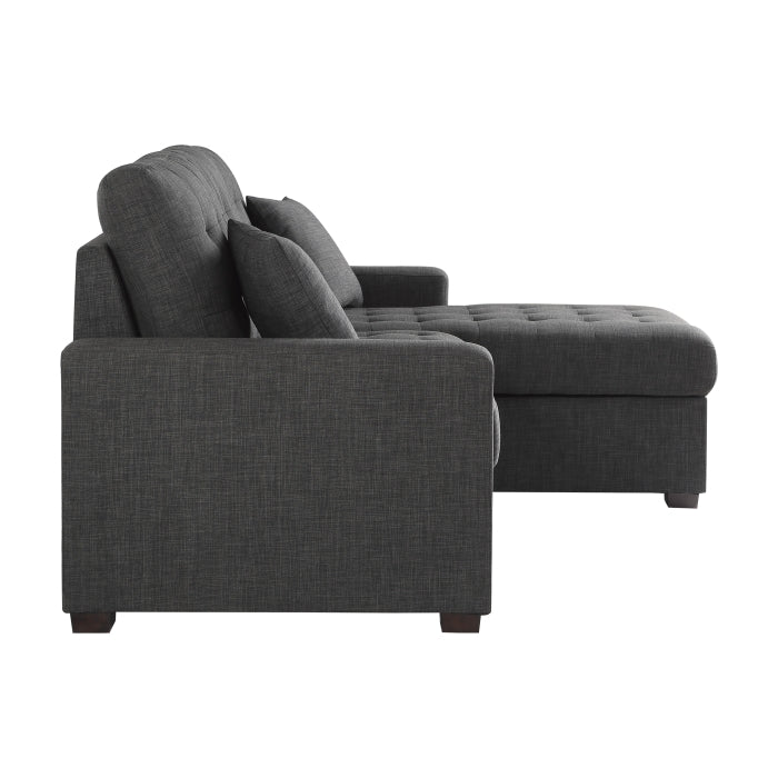 Mccafferty Dark Gray 2-Piece Sectional with Right Chaise - Ornate Home