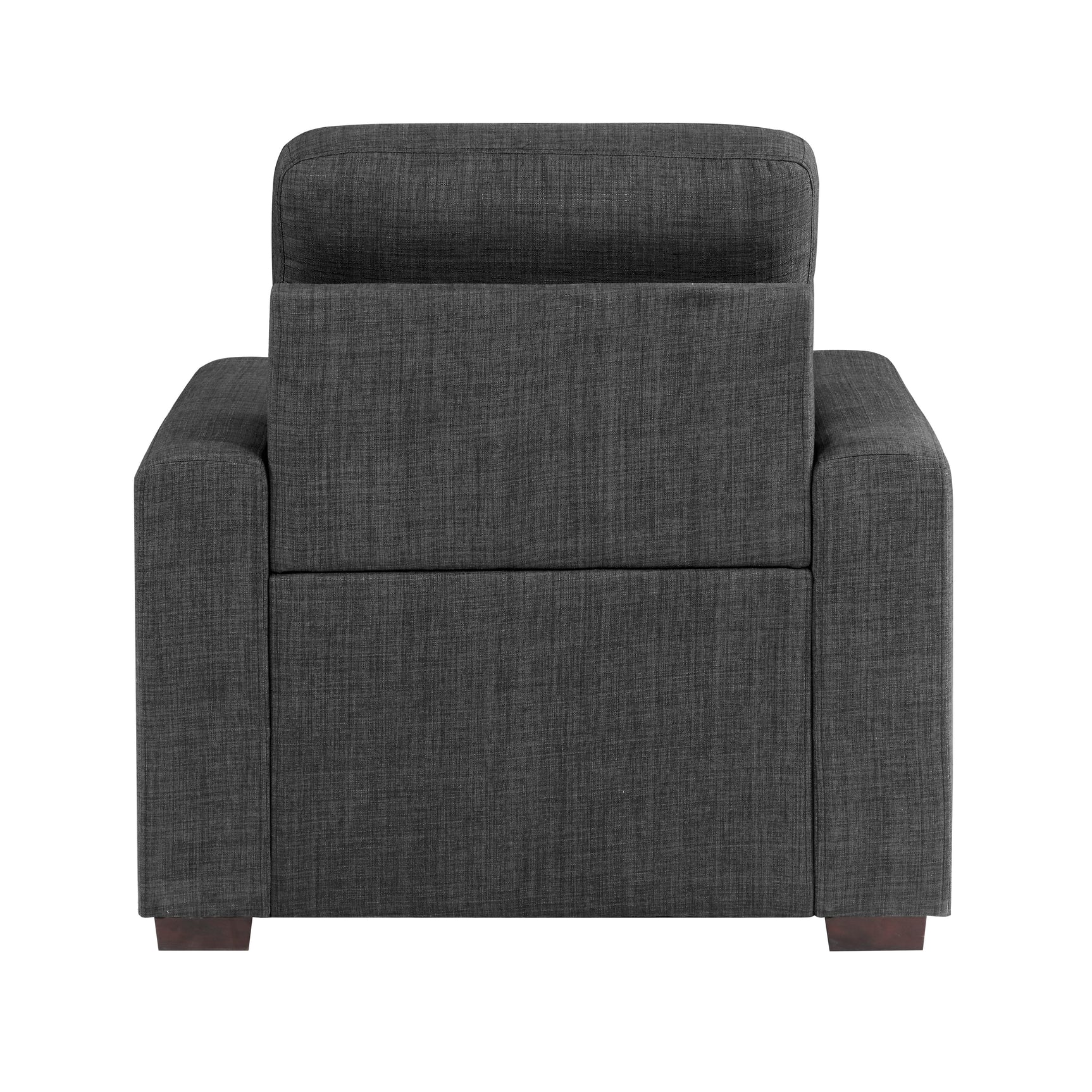Mccafferty Dark Gray Chair with Pull-Out Ottoman - Ornate Home