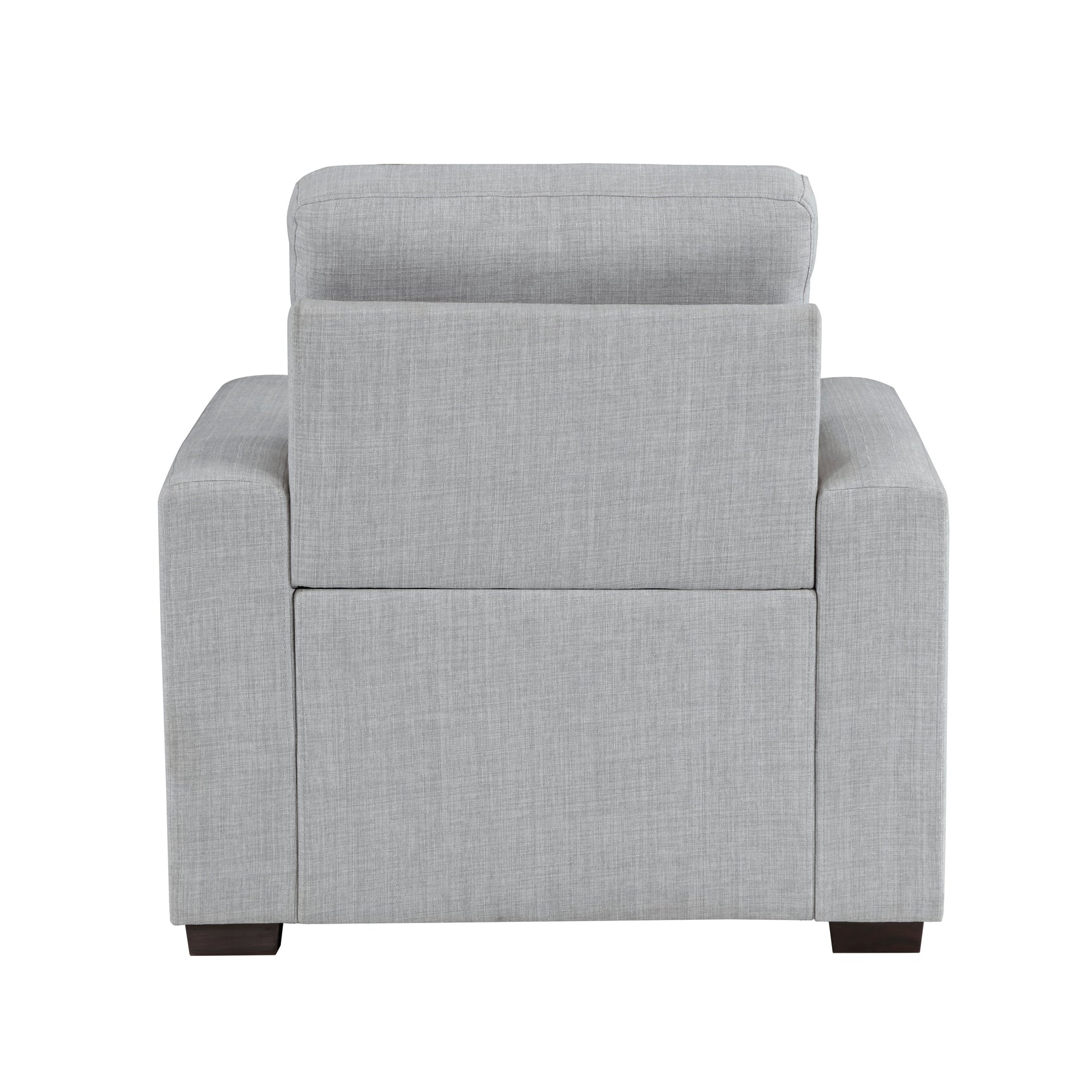 Mccafferty Light Gray Chair with Pull-Out Ottoman - Ornate Home
