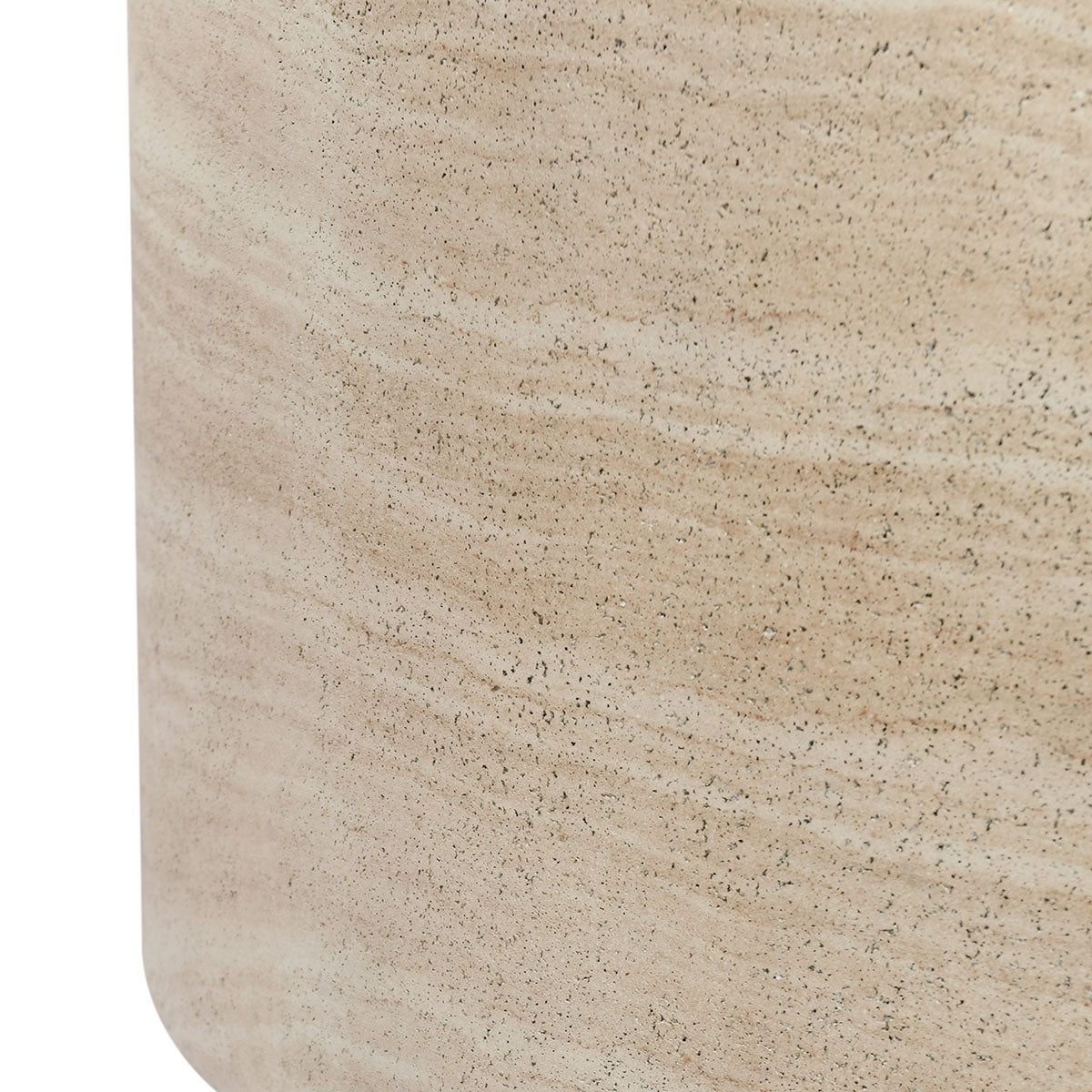 Mckenna Natural Outdoor Round Coffee Table - Ornate Home