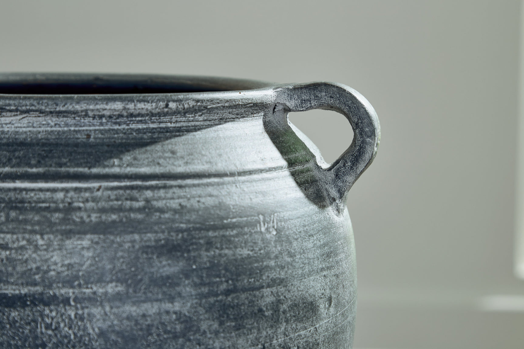 Meadie Distressed Blue Vase 8" (Online Special Price) - Ornate Home