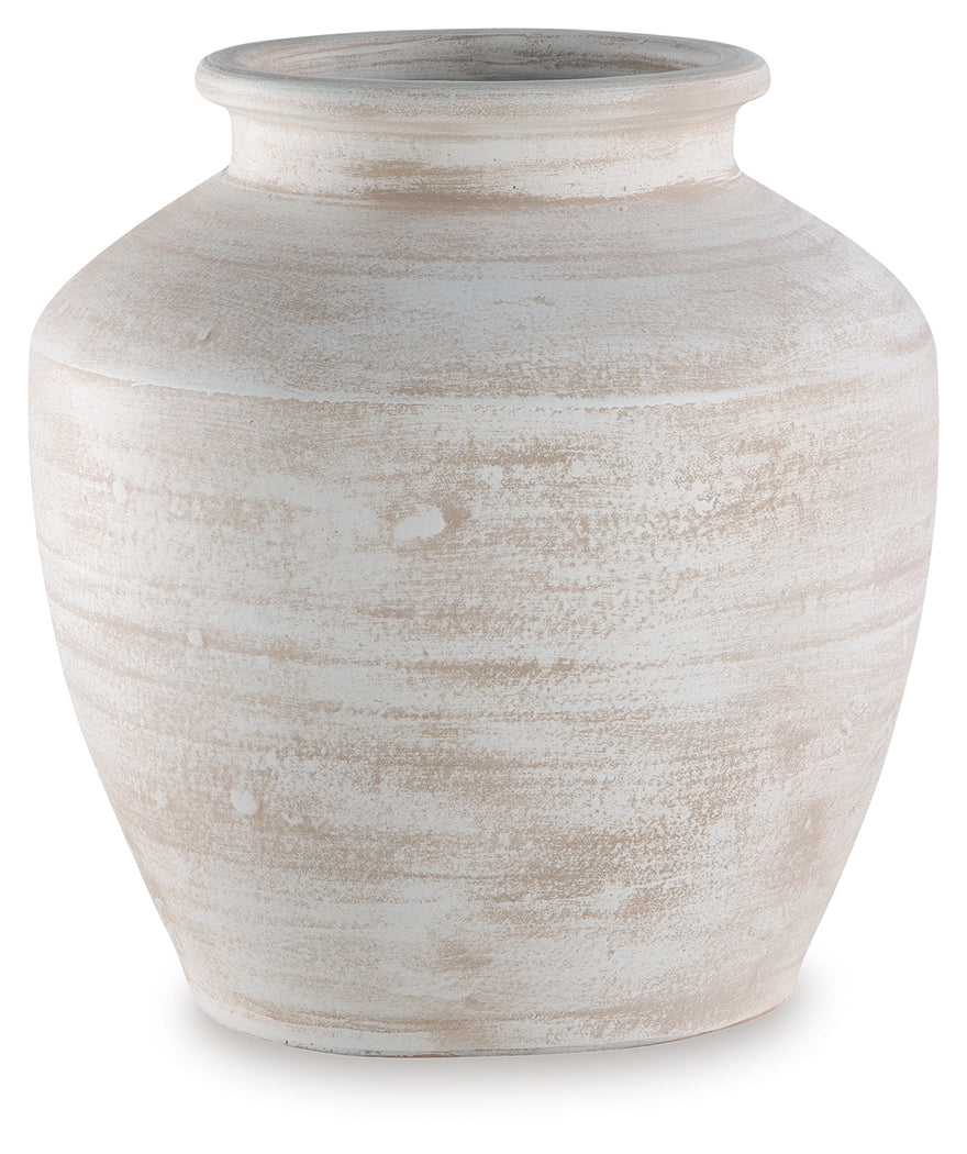 Meadie White Vase (Online Special Price) - Ornate Home
