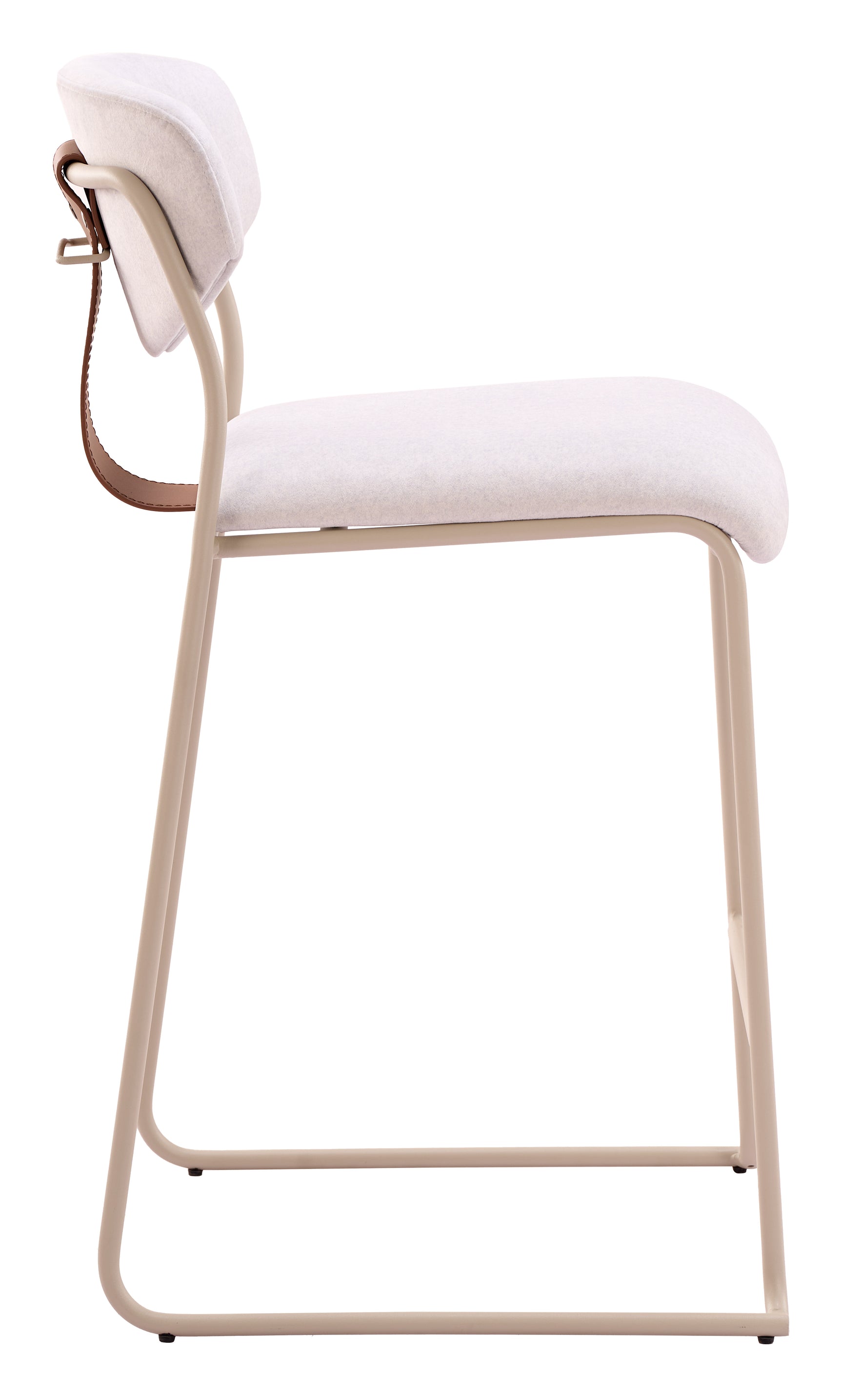 Meadow Cloud White Counter Stool (Set of 4)