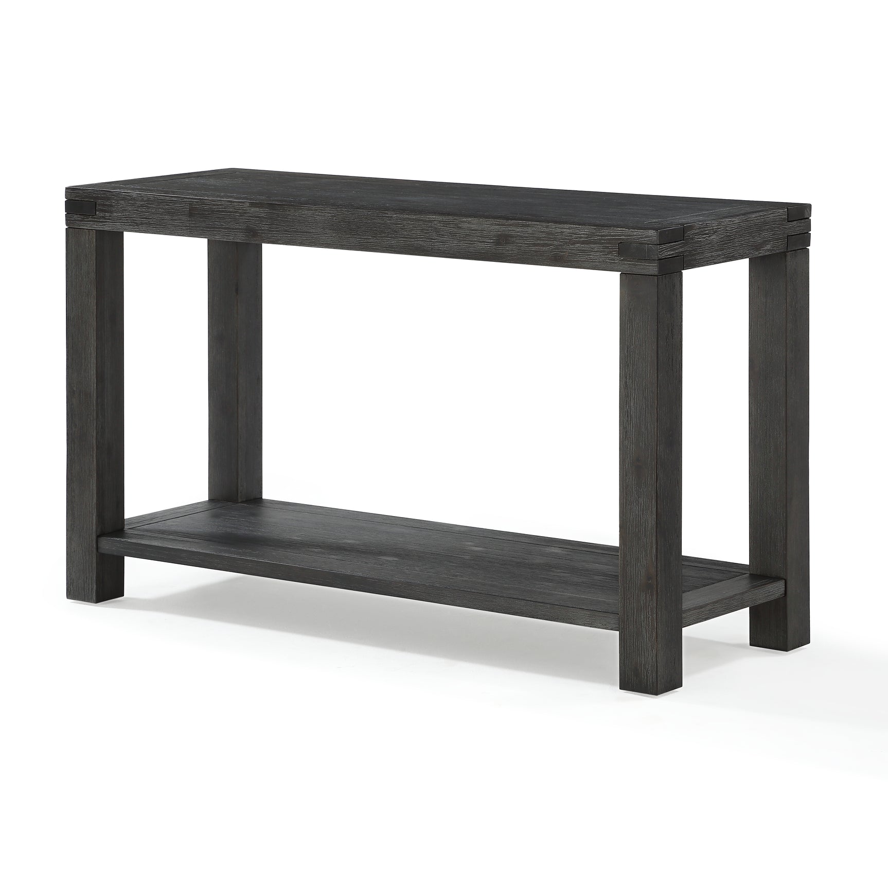 Meadow Solid Console Table in Graphite - Ornate Home