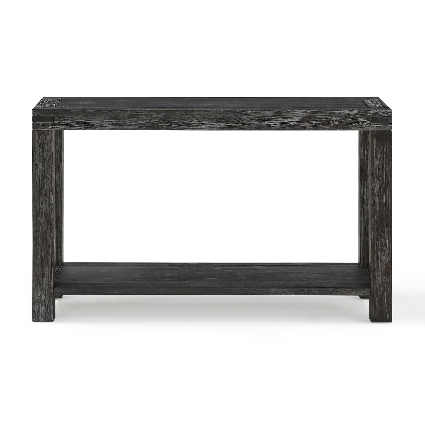 Meadow Solid Console Table in Graphite - Ornate Home