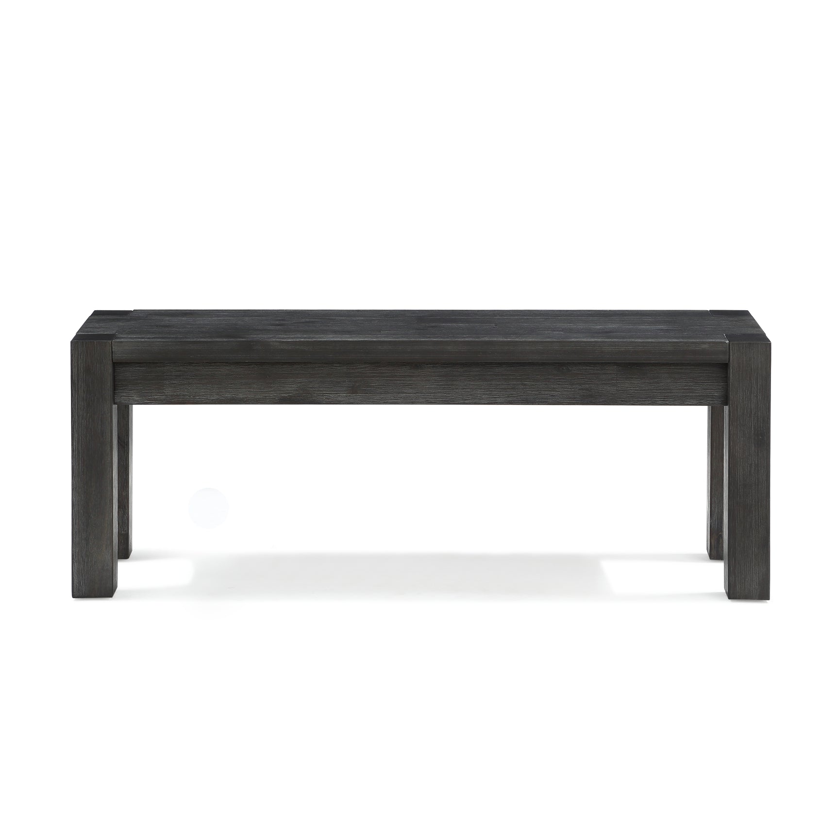 Meadow Solid Wood Bench in Graphite - Ornate Home