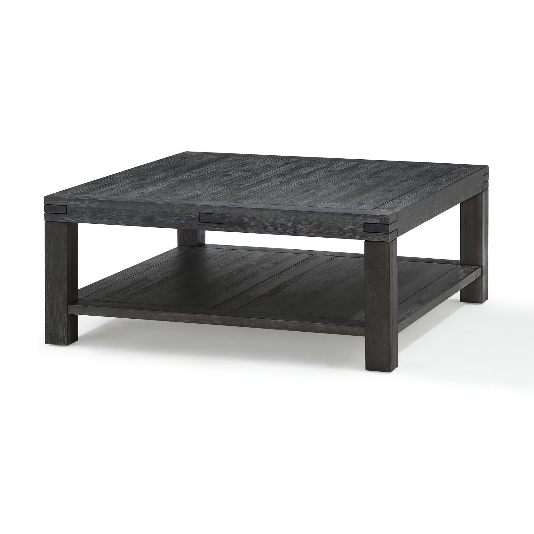 Meadow Solid Wood Coffee Table in Graphite - Ornate Home