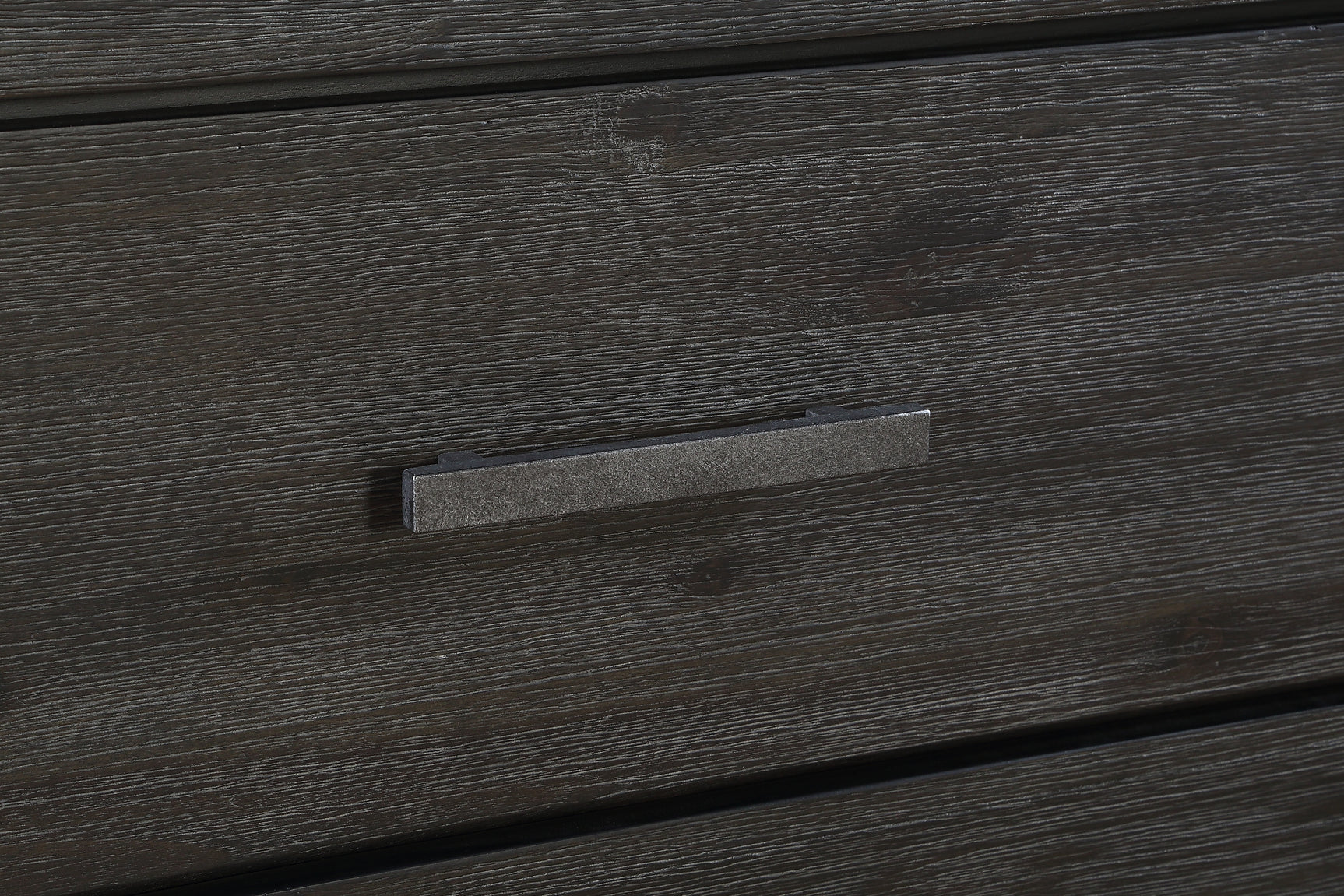 Meadow Solid Wood Two Drawer Nightstand in Graphite - Ornate Home