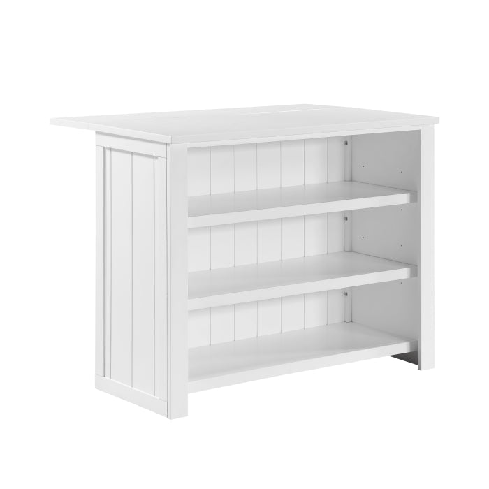 Meadowbrook Silver Kitchen Island - Ornate Home