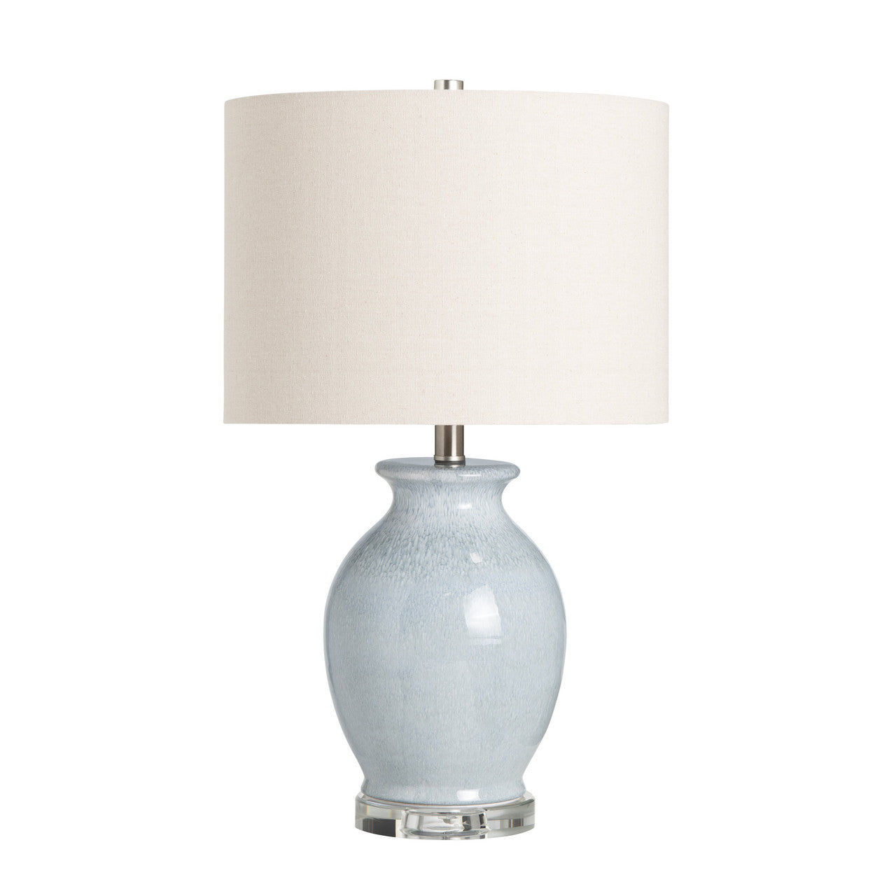 Meadows Blue/Cream Table Lamp (Set of 2) - Ornate Home