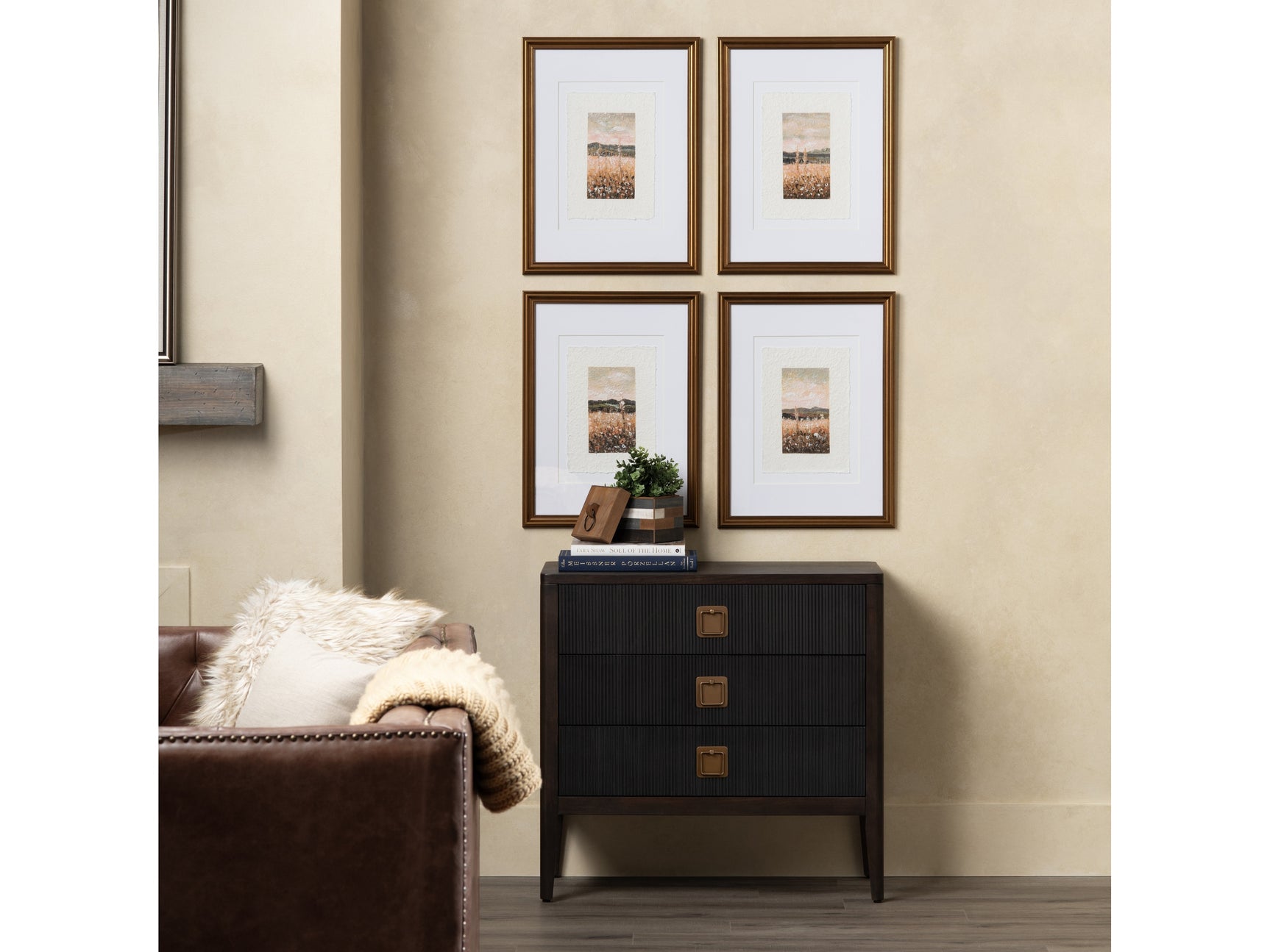 Meadows Brown/Natural Print