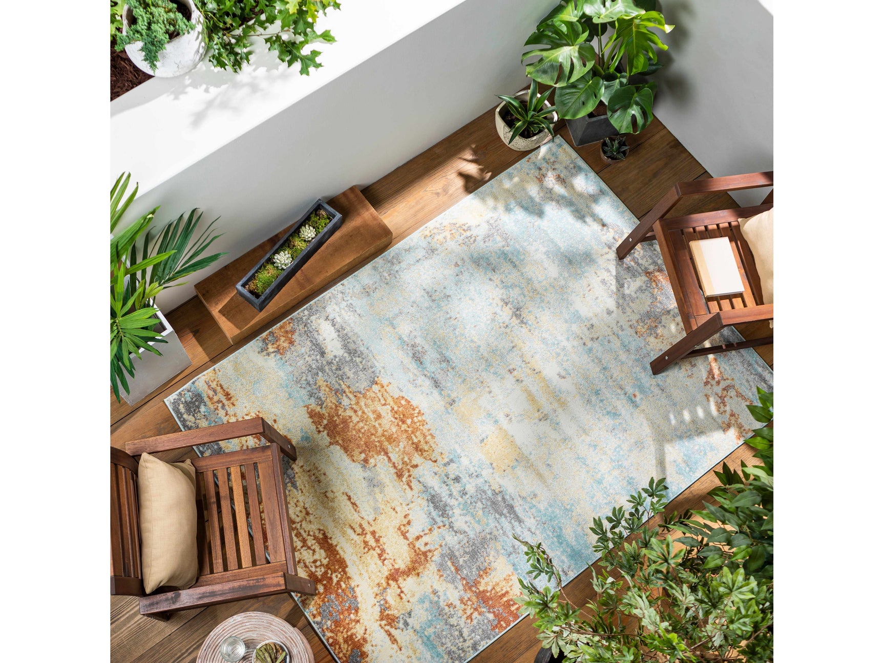 Mecosta Light Outdoor Area Rug - Ornate Home