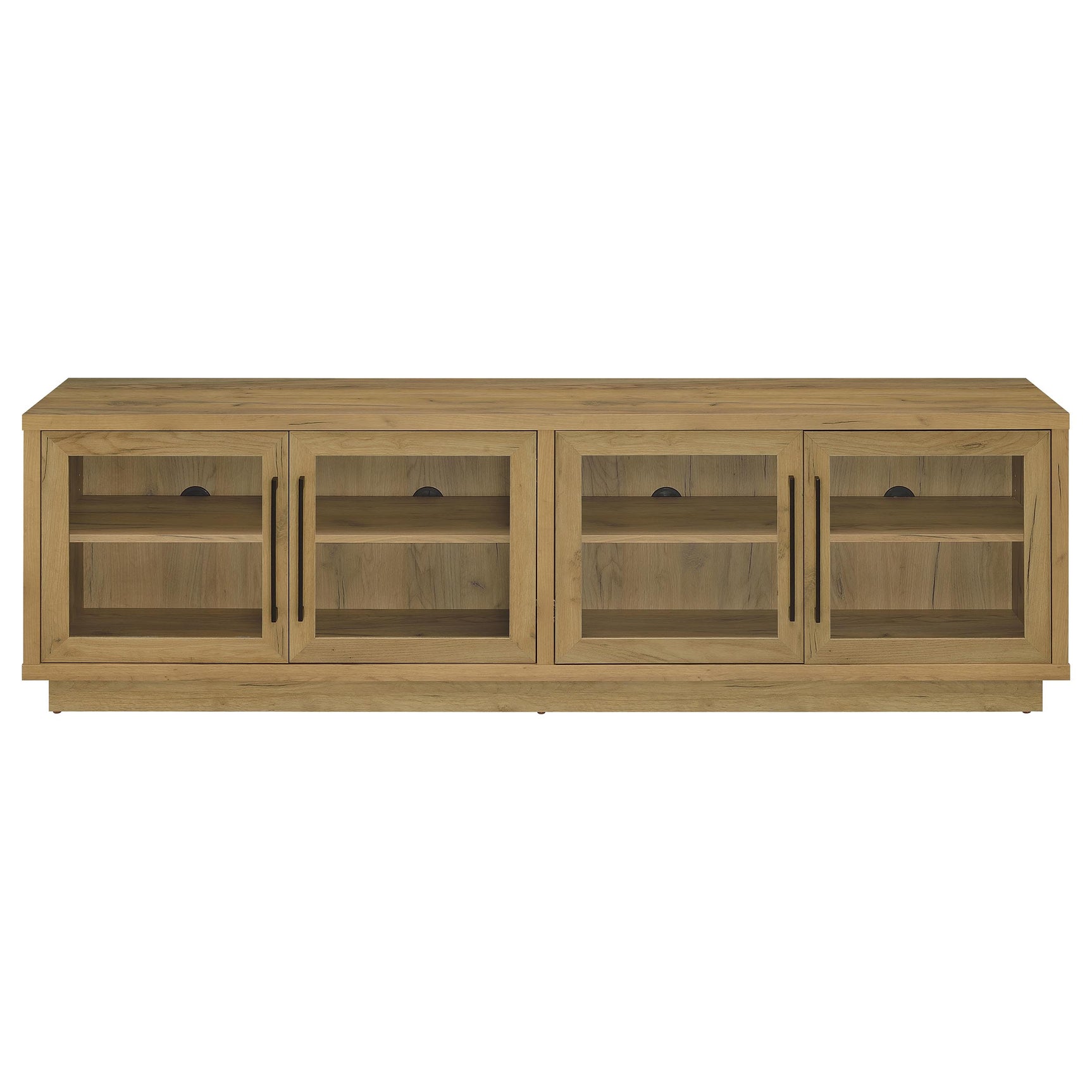 Medina Golden Oak Tv Stand - Ornate Home