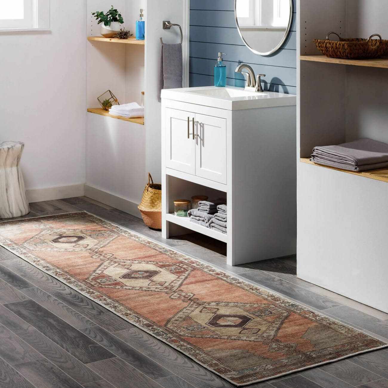 Medinah Washable Runner Rug - Ornate Home