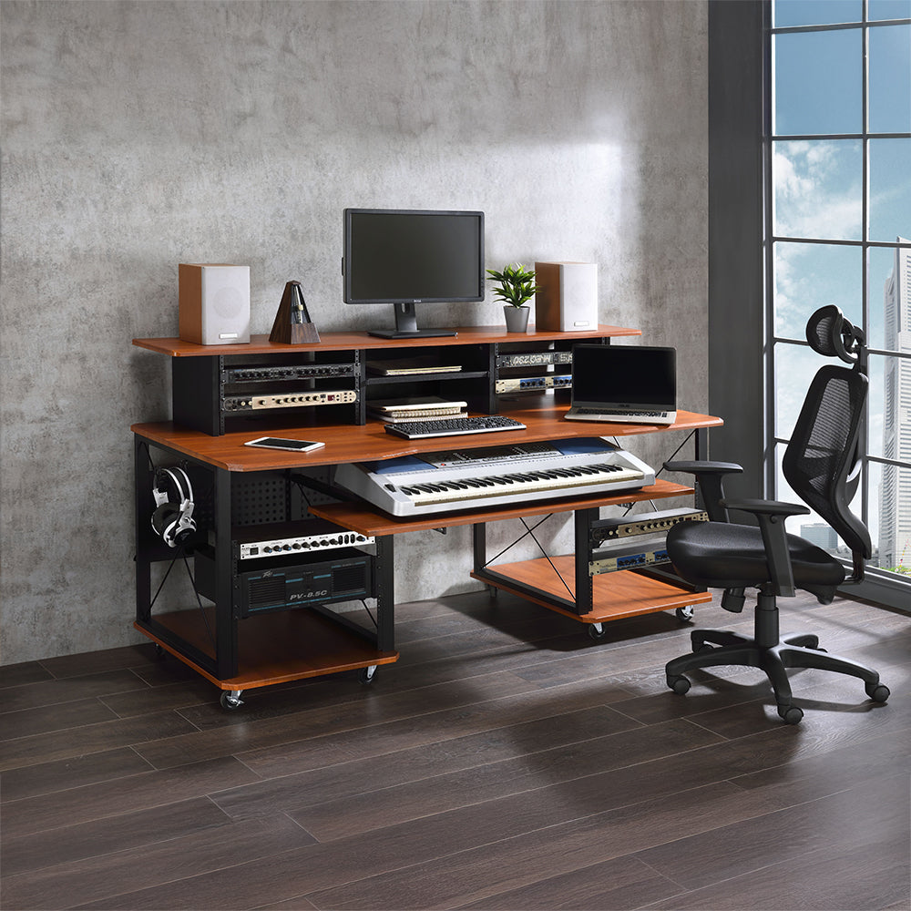 Megara Cherry Music Desk - Ornate Home
