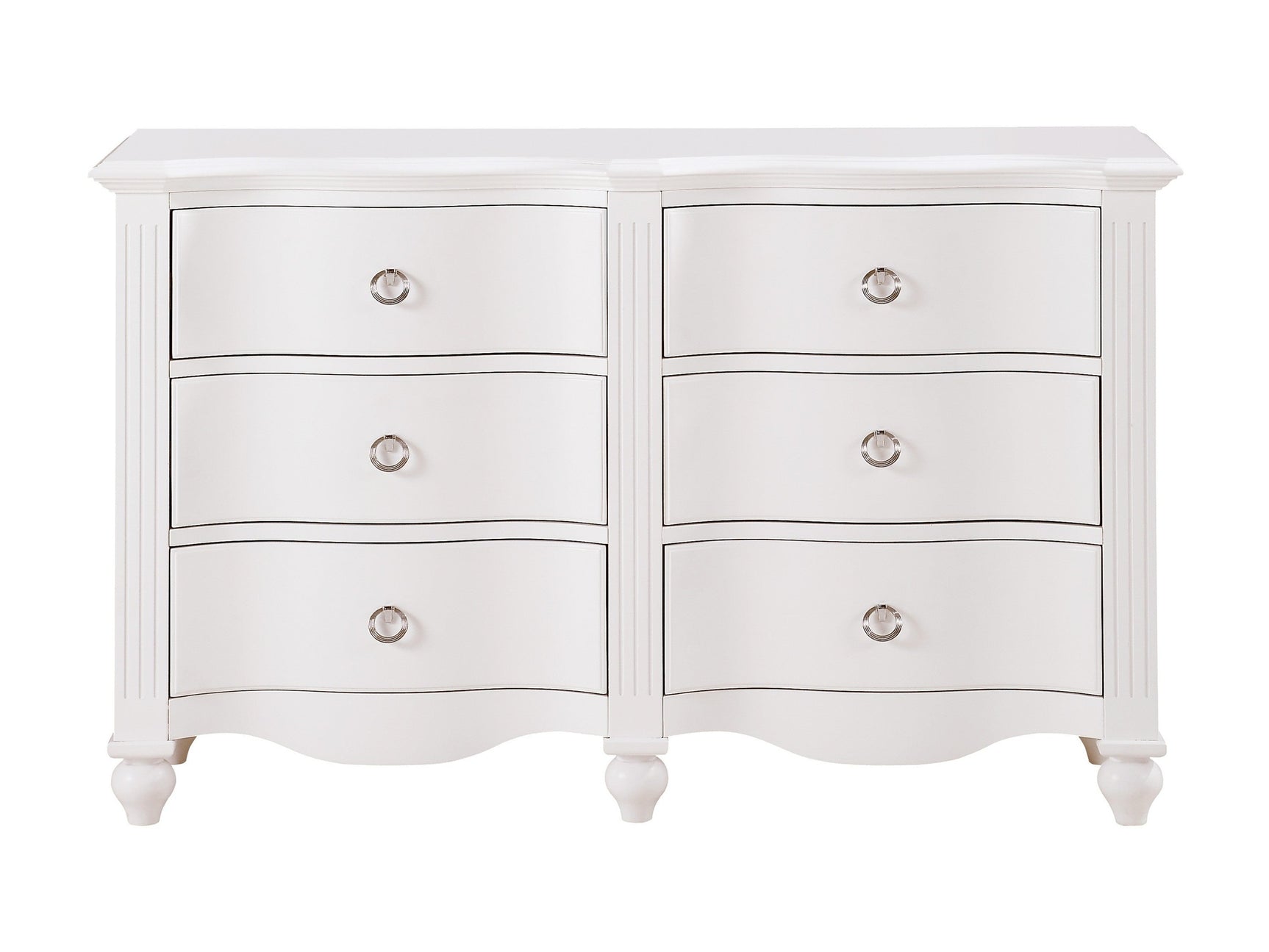 Meghan White Dresser - Ornate Home