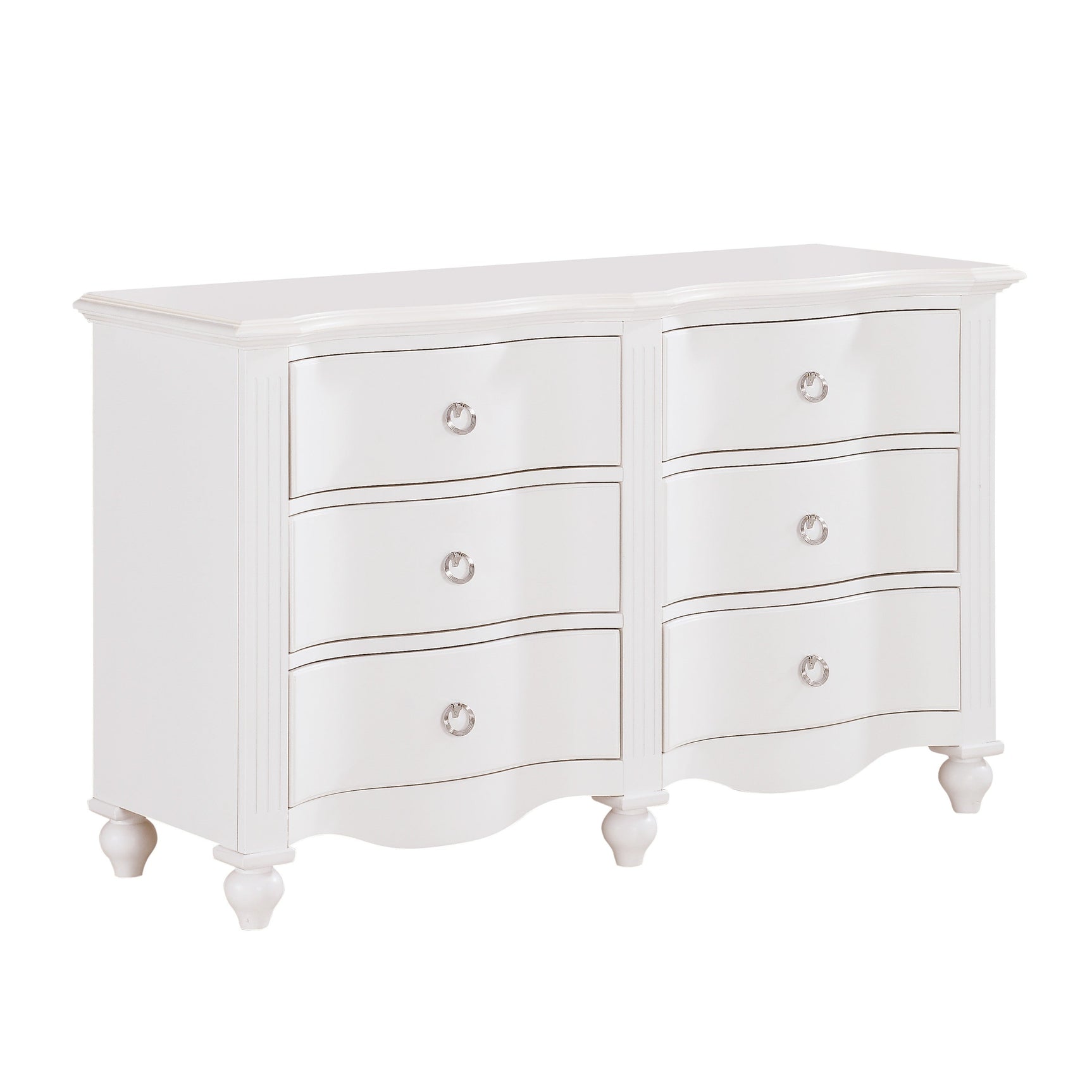 Meghan White Dresser - Ornate Home