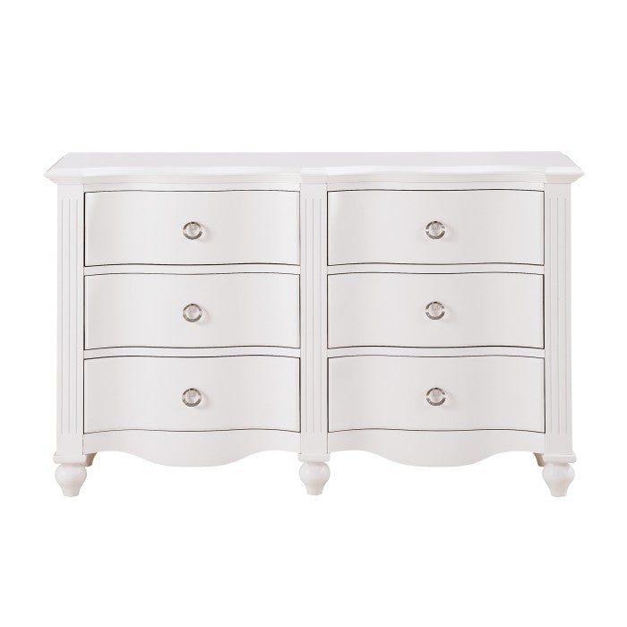 Meghan White Dresser - Ornate Home