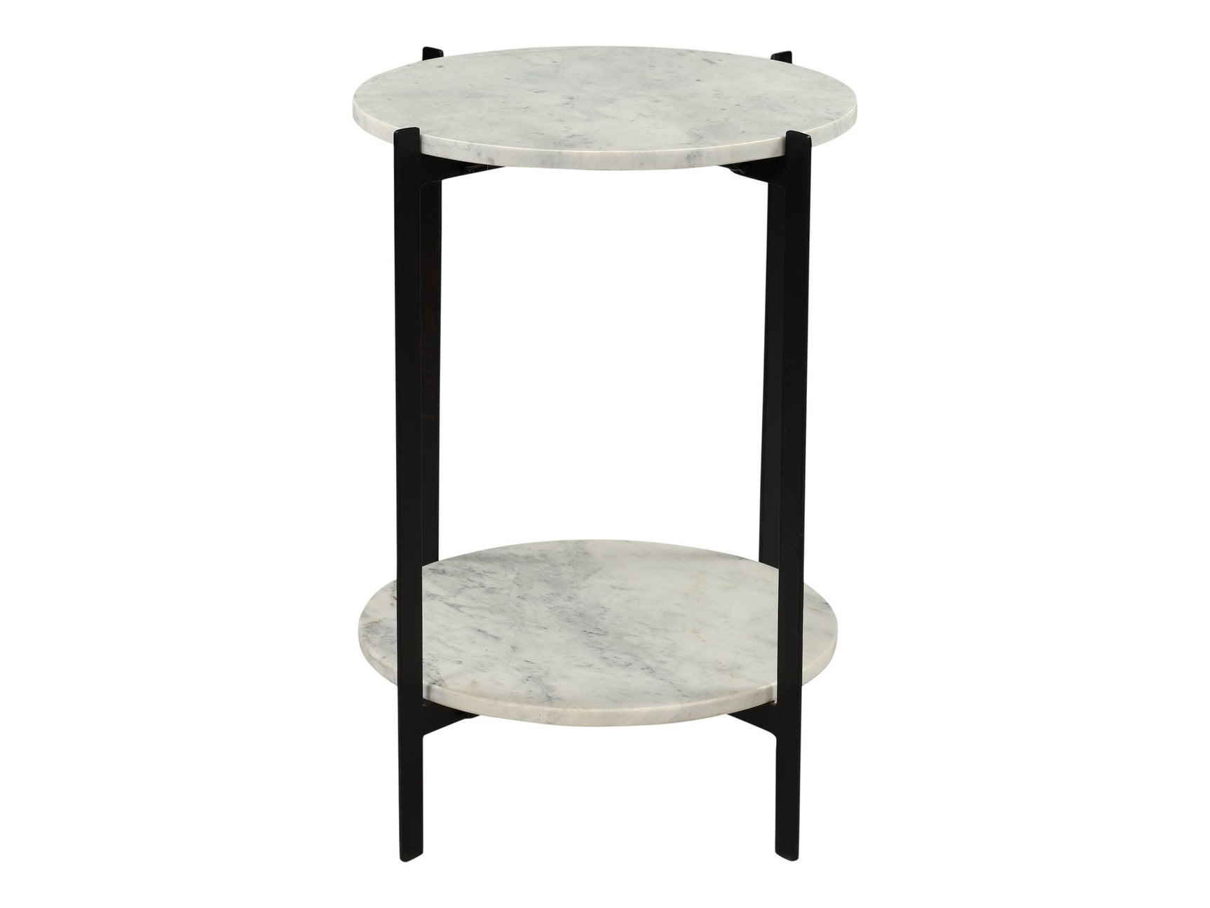 Melanie White Accent Table - Ornate Home