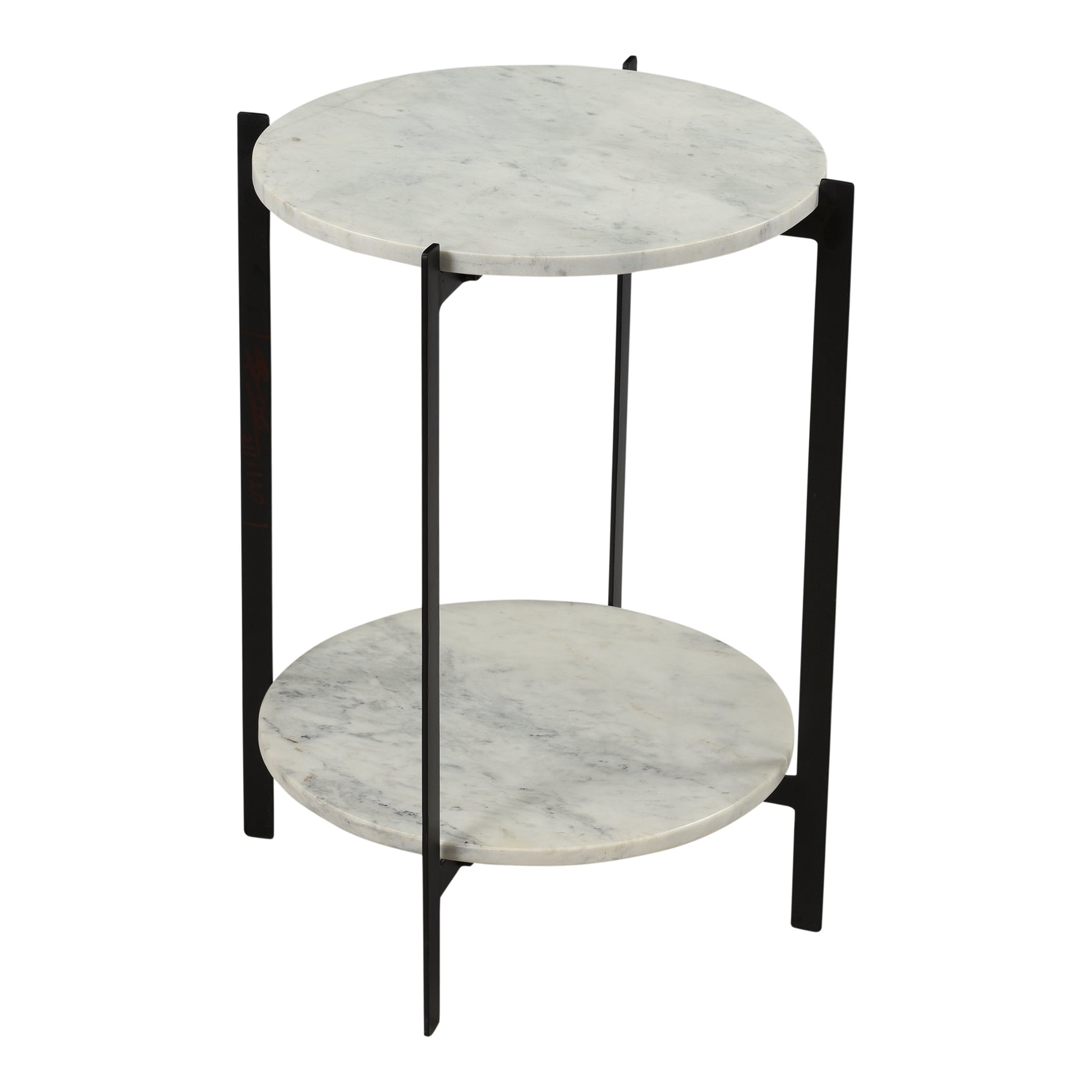 Melanie White Accent Table - Ornate Home