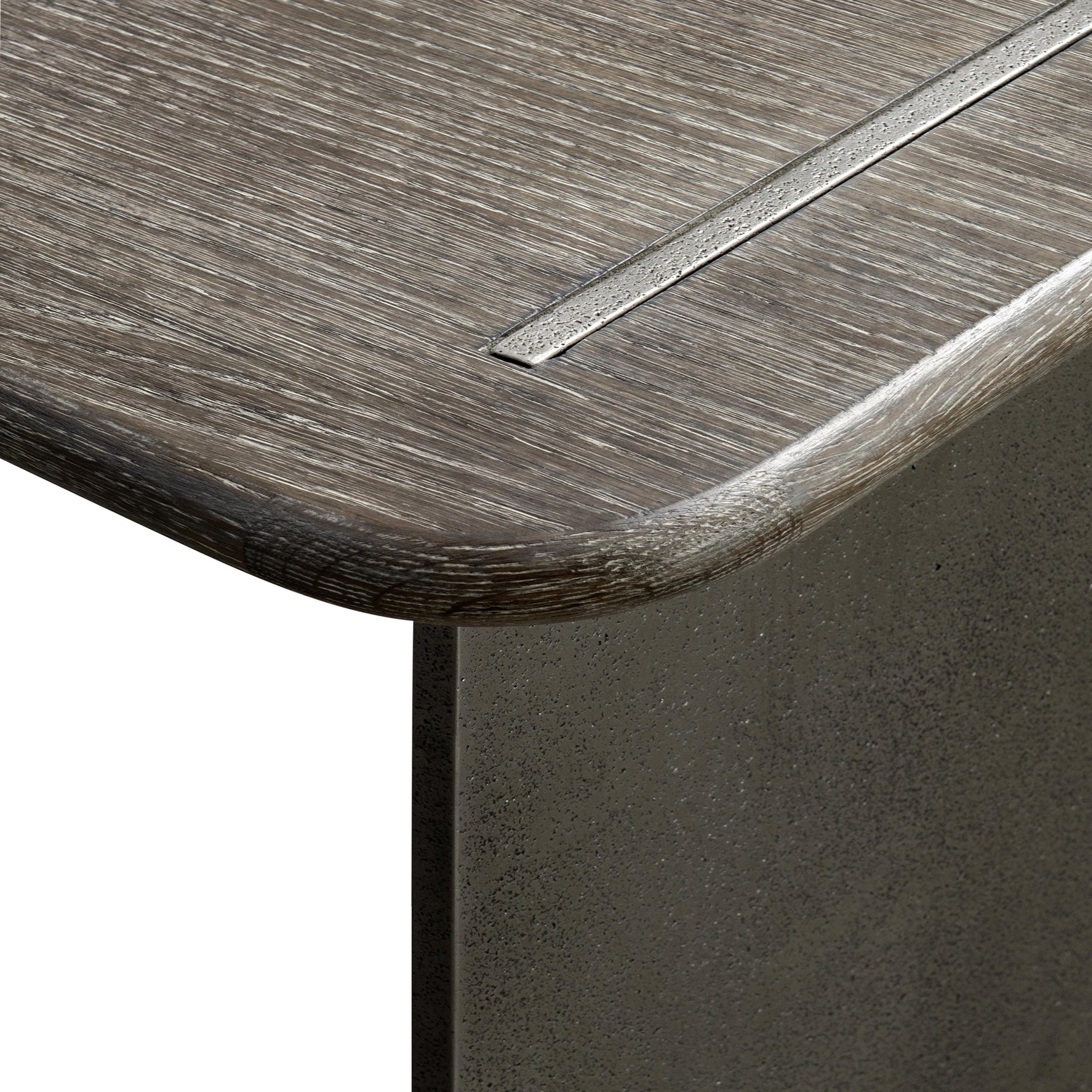 Melba Puma/Graphite Accent Table - Ornate Home