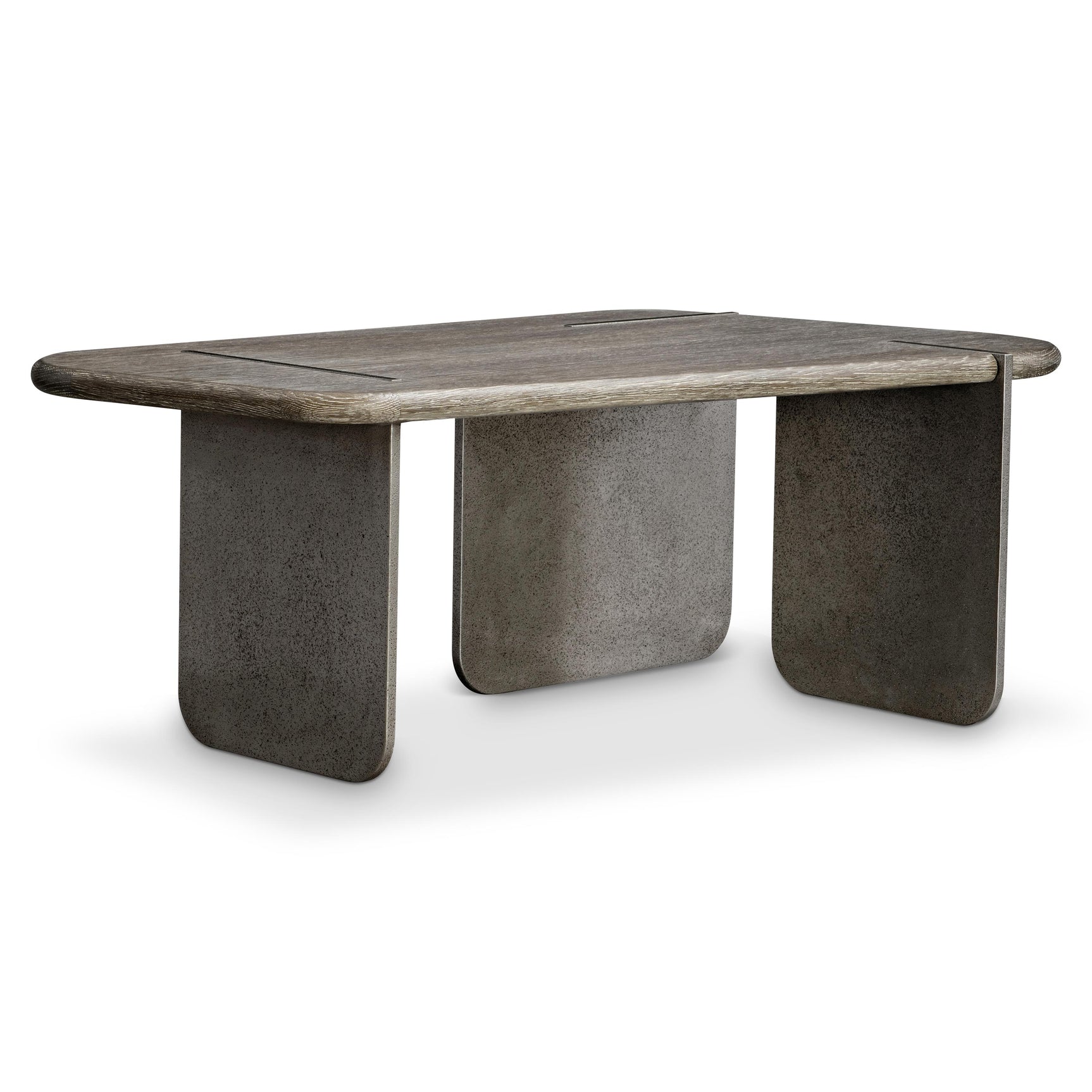 Melba Puma/Graphite Side Table - Ornate Home