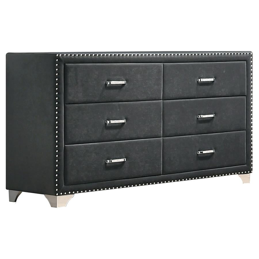 Melody Grey Dresser - Ornate Home