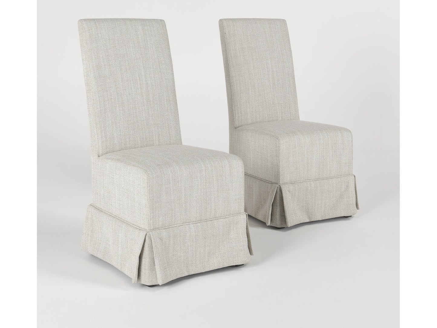 Melrose Natural Upholstered Dining Chair (Set of 2) - Ornate Home