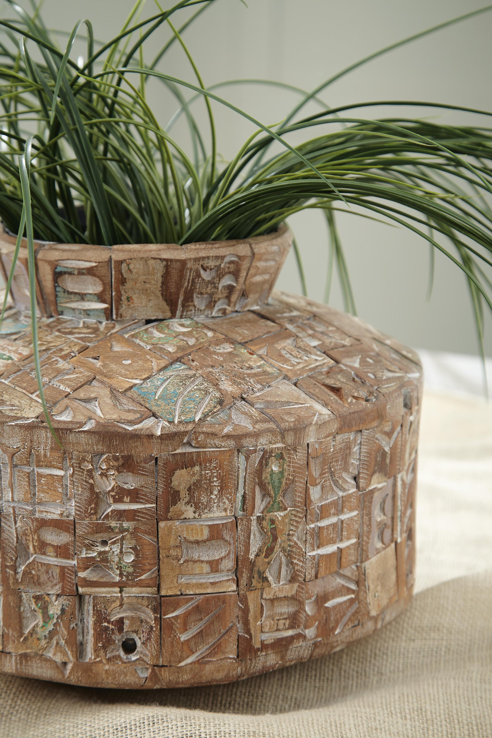 Meltland Natural/Black Vase - Ornate Home