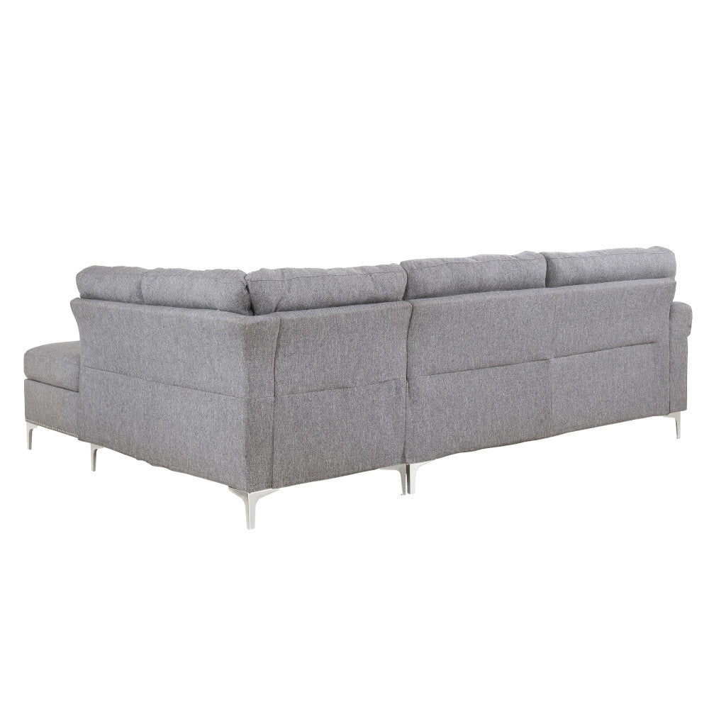 Melvyn Gray Sectional Sofa - Ornate Home