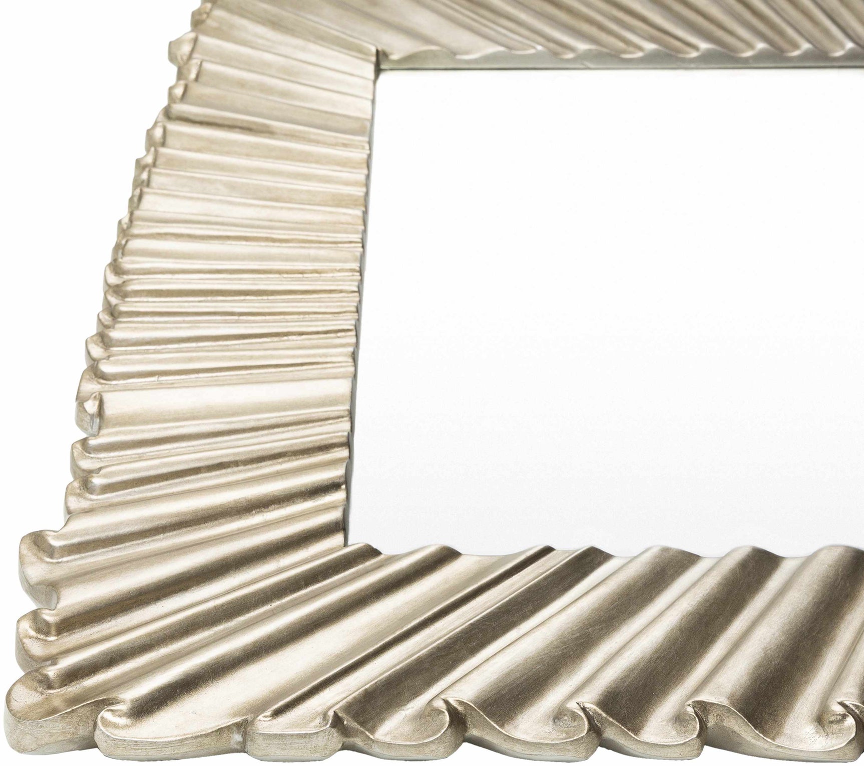 Mercier Silver Gray Mirror - Ornate Home