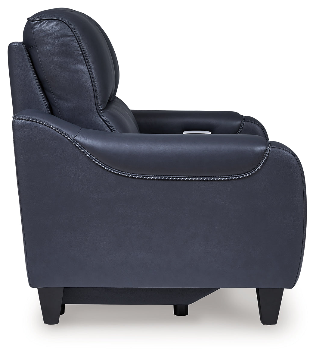 Mercomatic Ocean Power Reclining Loveseat (Online Special Price) - Ornate Home