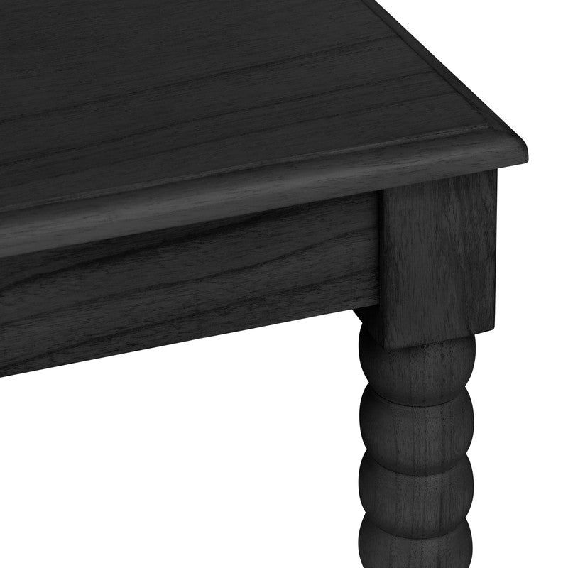 Meridian Black End Table - Ornate Home