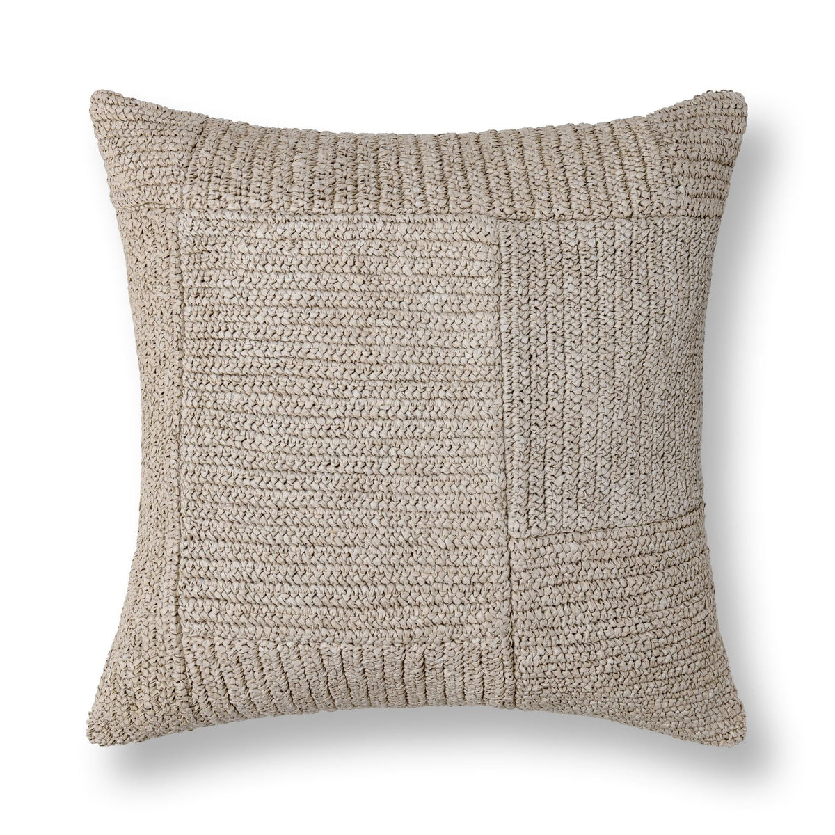 Merrit Natural 20"x20" Throw Pillow (Set of 2)