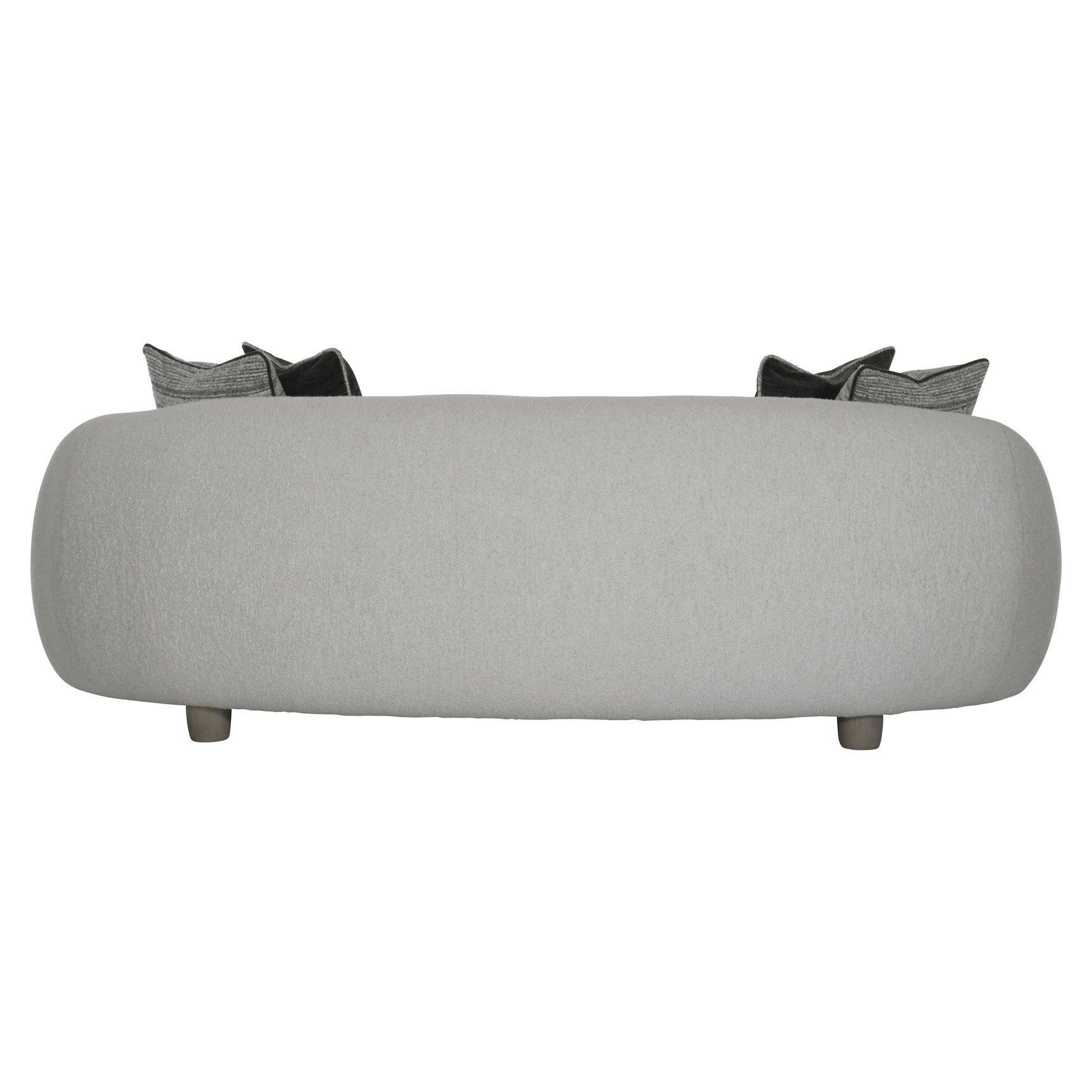 Merritt White/Cream/Grey Fabric Sofa - Ornate Home