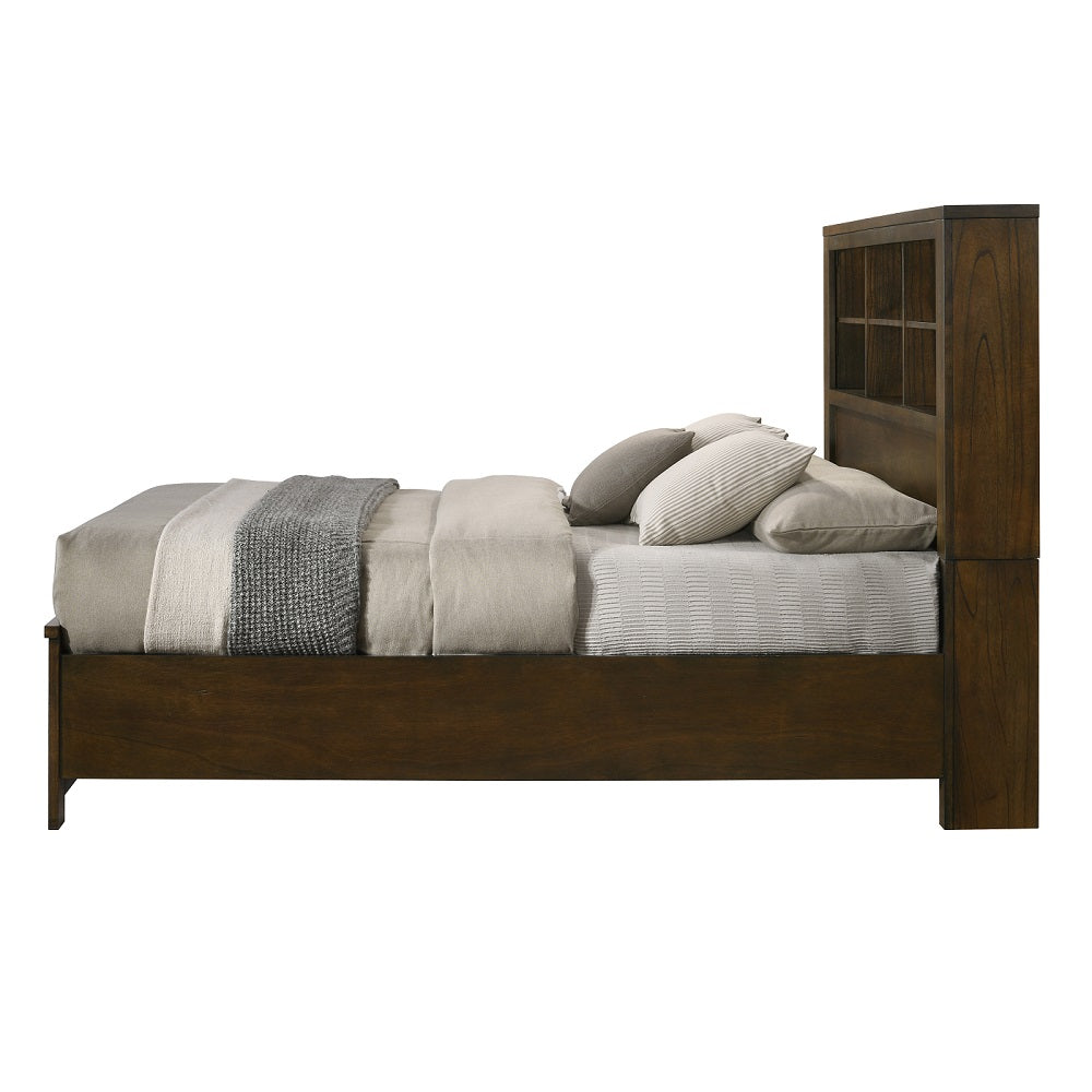 Merrliee Ii Oak Queen Bed - Ornate Home