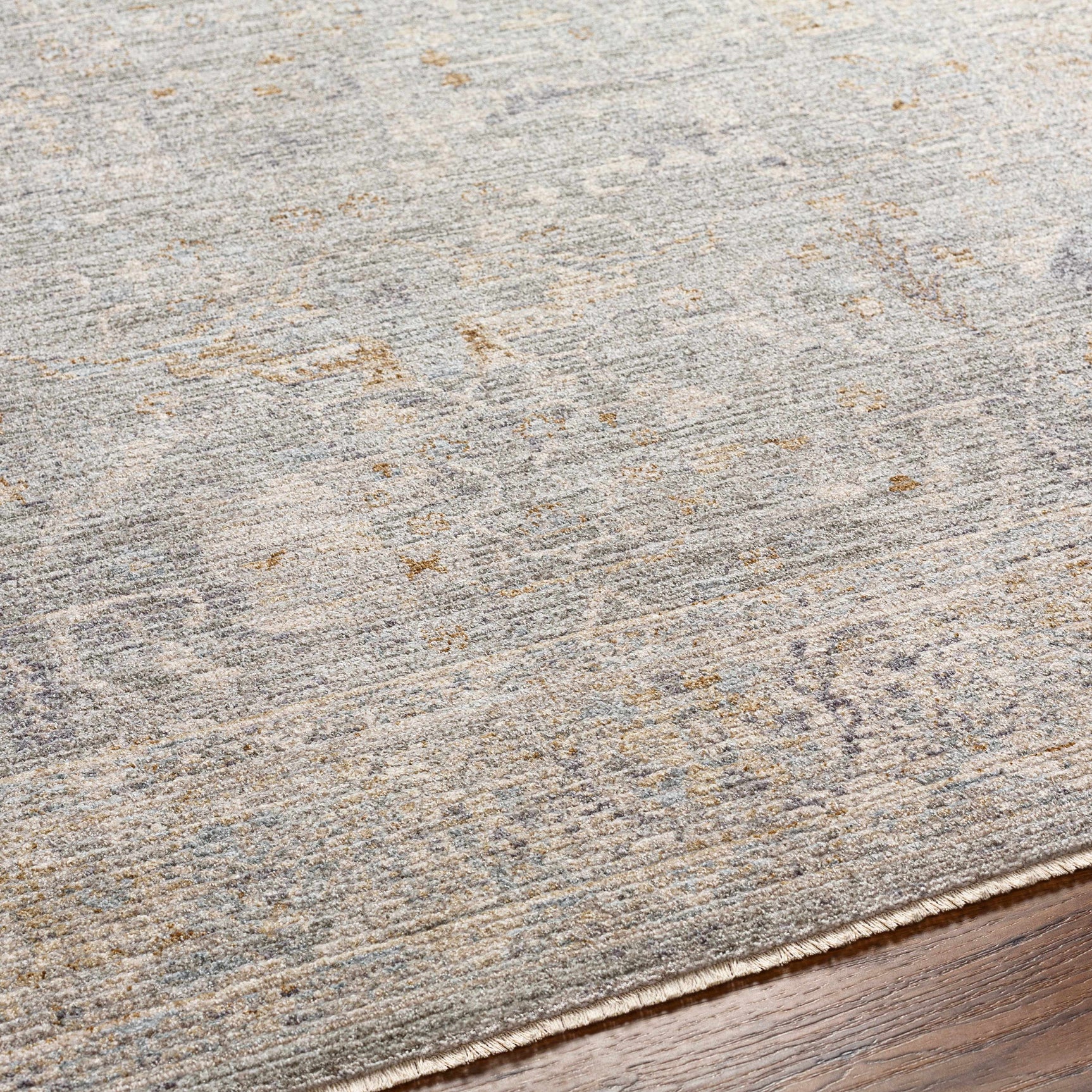 Merv Beige Neutral Thick Luxe Statement Rug - Ornate Home