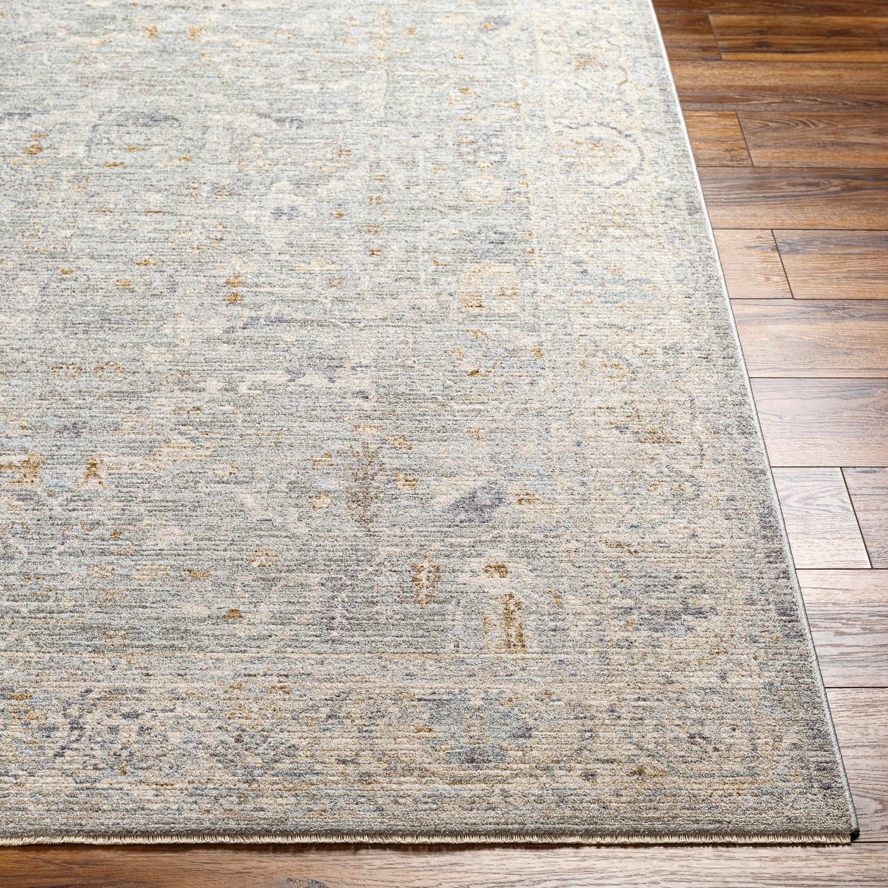 Merv Beige Neutral Thick Luxe Statement Rug - Ornate Home