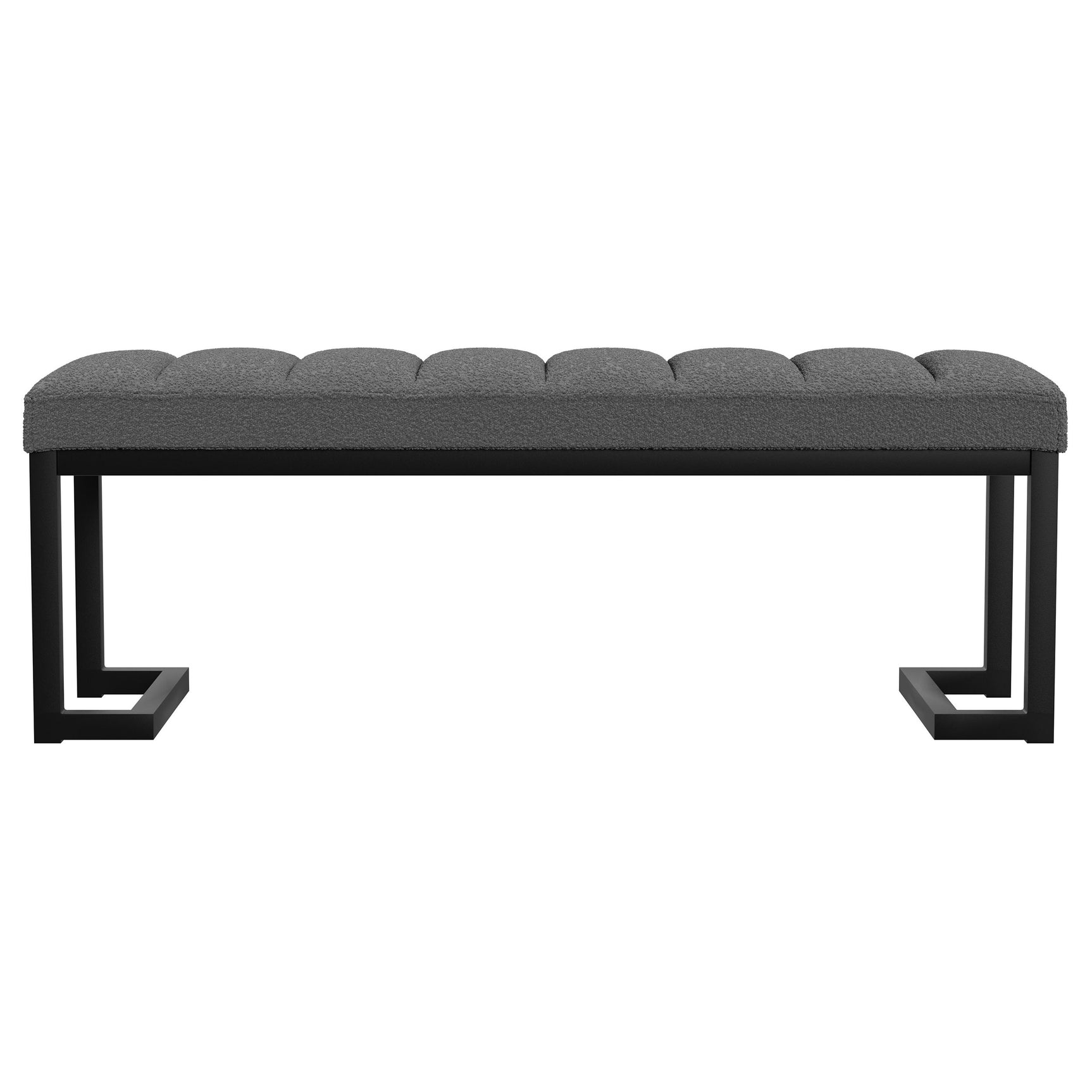 Mesa Charcoal Accent Bench - Ornate Home