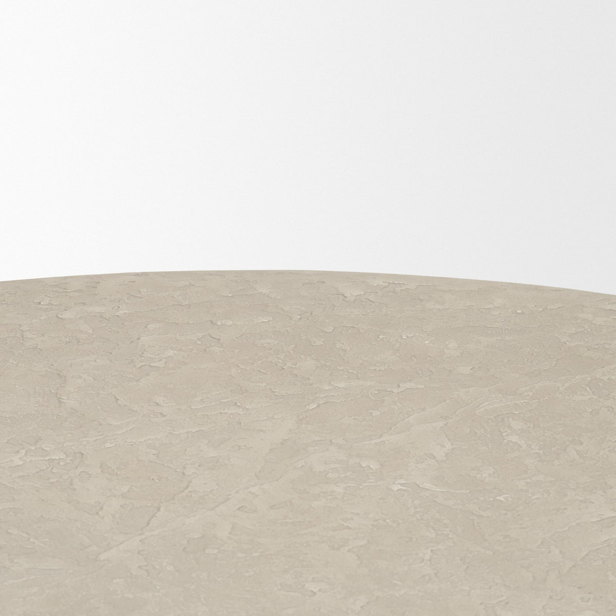 Mesa Gray 48" Round Stone Finish Coffee Table - Ornate Home