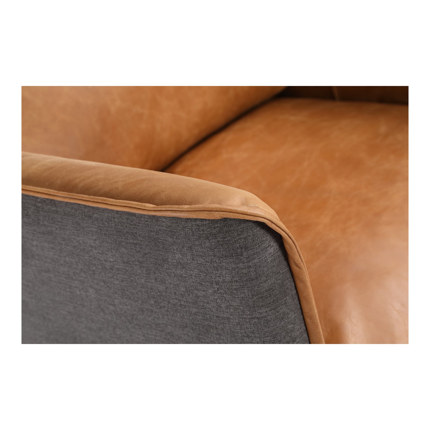 Messina Brown Leather Armchair - Ornate Home