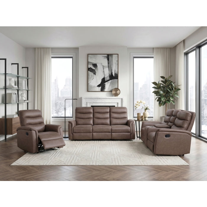 Metric Brown Reclining Chair - Ornate Home