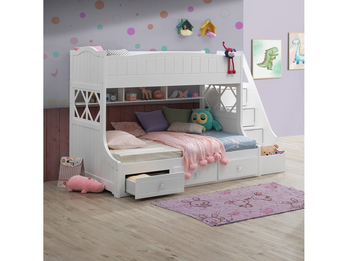 Meyer Twin/Full Bunk Bed - Ornate Home