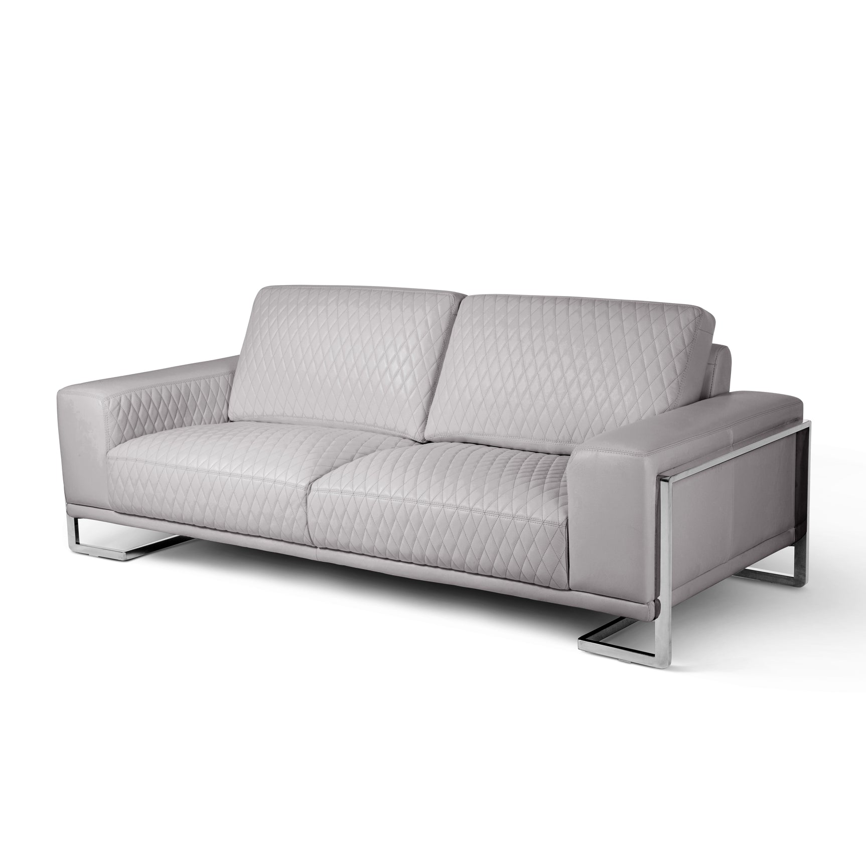 Mia Bella Gianna Light Gray Sofa - Ornate Home