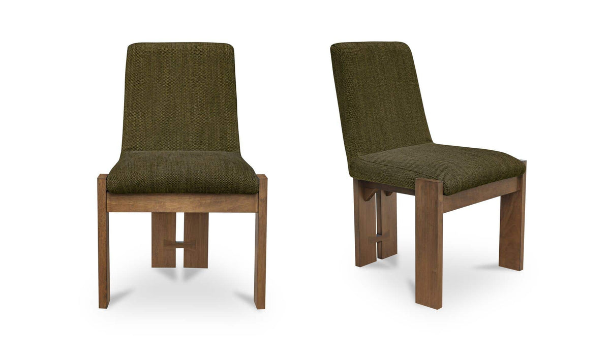 Mia Green Dining Chair (Set of 2) - Ornate Home
