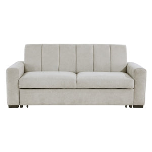 Michah Light Gray Sofa with Pull-Out Bed - Ornate Home